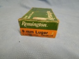9 mm Luger Remington and Federal ammo