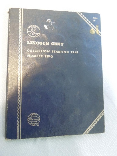 Lincoln Head Cent Book Starting 1941