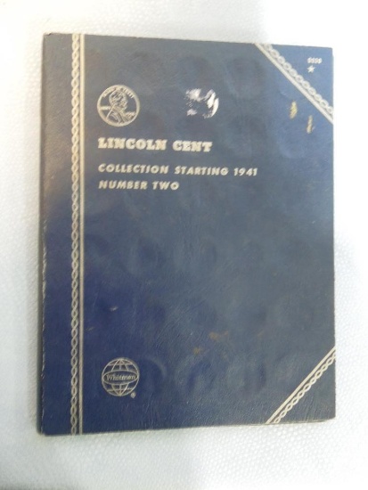 Lincoln Cent Book Starting 1941