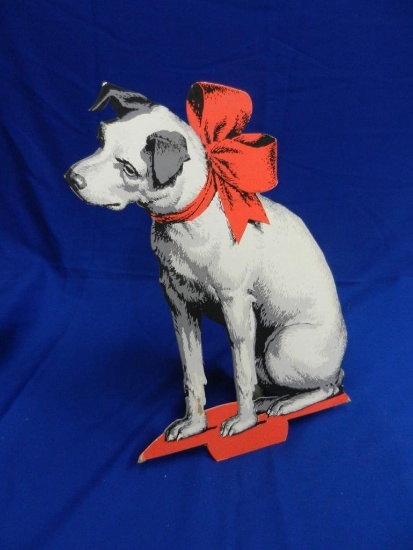 RCA Dog Advertisement Cardboard Cutout