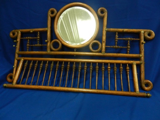 Stick and Ball coat and hat wall rack