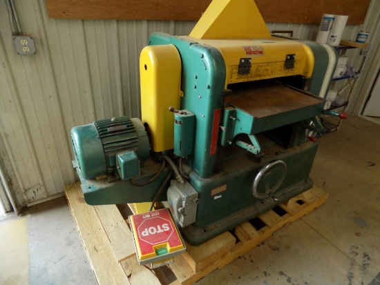 Power-Matic 20" planer