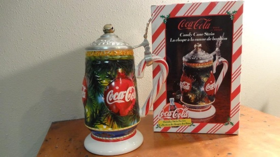 Coca'Cola Candy Cane Stein