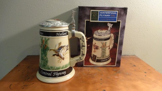 Budweiser DU Waterfowl Central Flyway Beer Stein