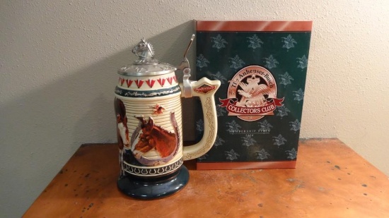 Anheuser-Busch Collectors Club 2000 Membership Beer Stein