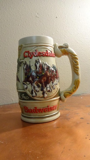 Budweiser Clydesdales Beer Stein