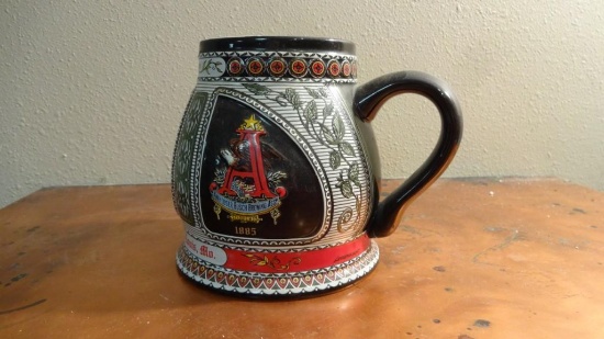 Budweiser A & Eagle Series Stein