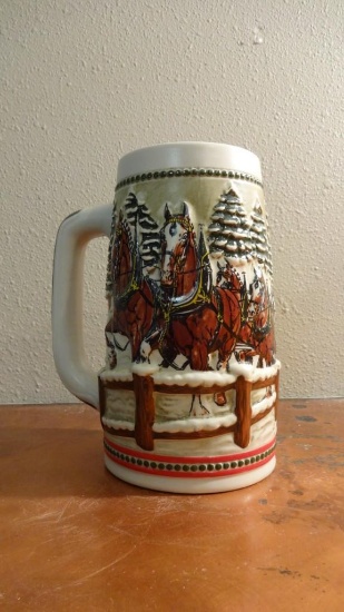 Budweiser Clydesdales Beer Stein
