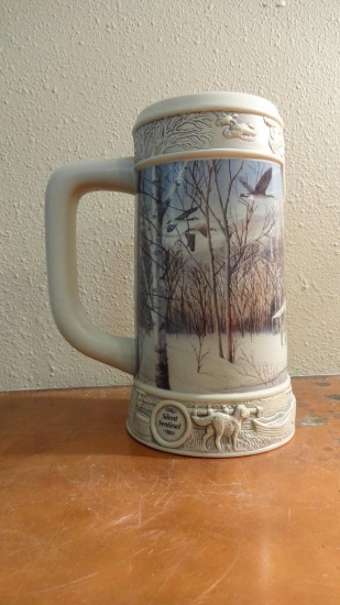 Miller Brewing 1998 Holiday Stein "Silent Sentinel"