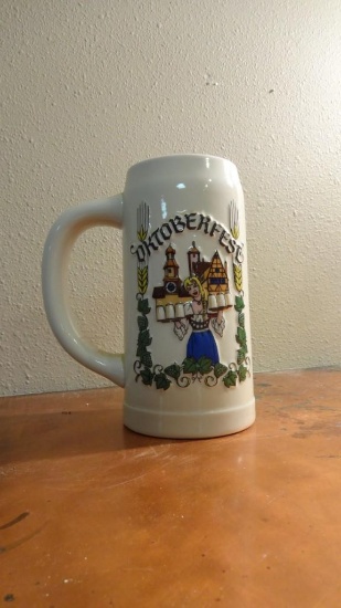 Pabst Blue Ribbon Beer Stein "Octoberfest"