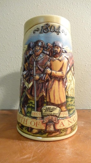 Miller Birth of a Nation 1804 Beer Stein