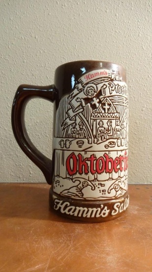Hamm's 1973 Octoberfest Beer Stein