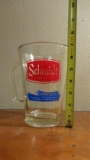6.75 tall Schmidt Beer glass Pitcher
