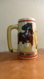 Bud Light Beer Stein