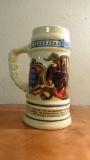 Old Style Lager Stein The House of Wiebracht 1991