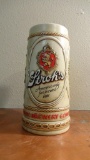 Stroh's America's only fire brewed beer Stein
