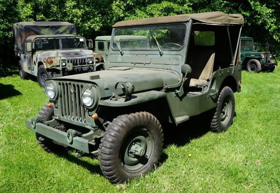 1952 M38  1/4 ton 4 X 4 Willys Army Jeep