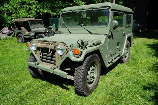1980 AM General 1/4 ton M151 Army Jeep