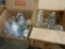 2 boxes of 1 1/2 quart jars and other jars