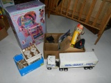 Walmart truck, doll, stroller and more assorted items
