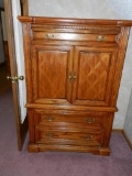 Oak Chest of Drawers 5 Drawers