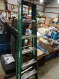 6 foot aluminum and fiberglass step ladder