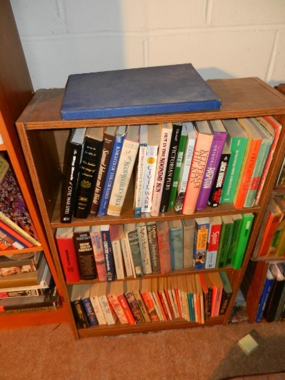Bookcase with 3 Shelves of Books