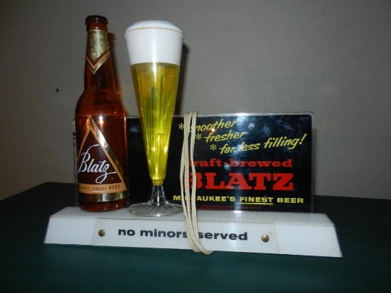 Blatz Beer Bar Light