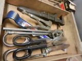 Box of Tin Snips & Wrenches