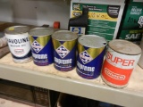 Vintage Skelly oil Cans