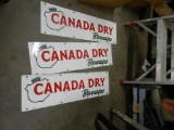 Canada Dry Beverage Signs (3)