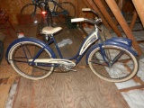Vintage Monarch Deluxe, Girls Bicycle,, , Horn, Light, White Sidewall Tires