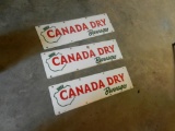 3 Canada Dry Signs