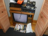 TV Entertainment System, Mitsubishi TV, ATARI Game System, VHS Player, VHS Movies & more