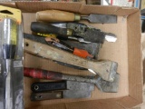 Wood Chisels, Putty Knife, Scrappers