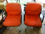 Office Chairs, Orange
