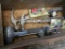 Tool Box w/Estwing Hammers, 3 Fiskars Tin Snips, Other Tin Snip, Paddle Locks