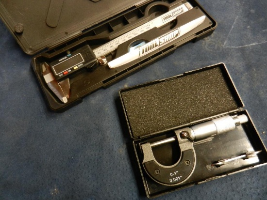Tool Shop Caliper and Micrometer