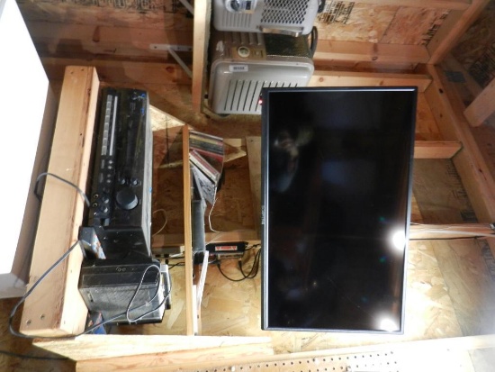 TV 32" Flat & Stereo Radio