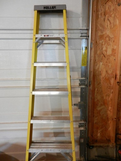 Step Ladder, Keller Yellow 7 ft