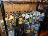 Shelf of Oil quarts (30)