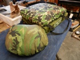 2 Green Bags - Floating Cushions & Life Preservers