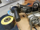 Black & Decker Right Angle Grinder, 4 1/2 replacement Wheels, Drill Master Heat Gun, Jig Saw, Etc