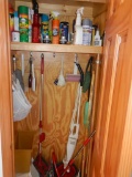 Contents of Closet, Cleaning Supplies
