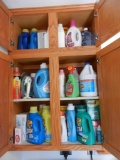 Contents of Cabinet Cleaning Supplies, Iron