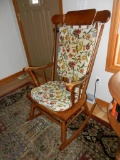 Rocker Padded, Chair Caning, Chair Spindle back