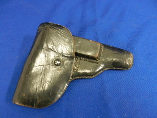 German Officer Holster, Insignia on inside of flap