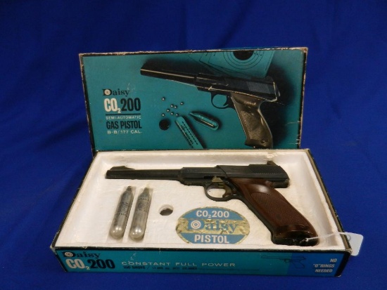 Daisy Co, 200 Semi-auto gas pistol, BB/177 cal in box