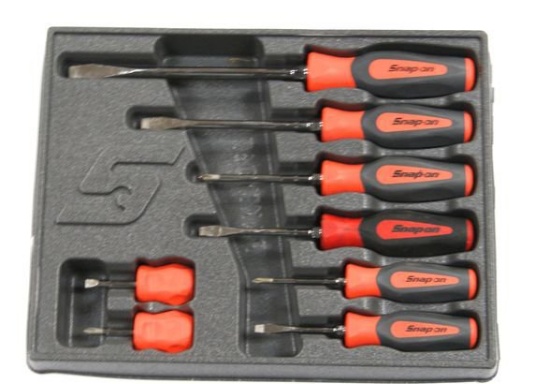 SNAP ON 8 PIECE SCREWDRIVER SET