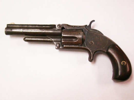 SMITH & WESSON MODEL 1.5 EARLY 1870'S 32 CAL RIMFIRE. IN WORKING CONDITION